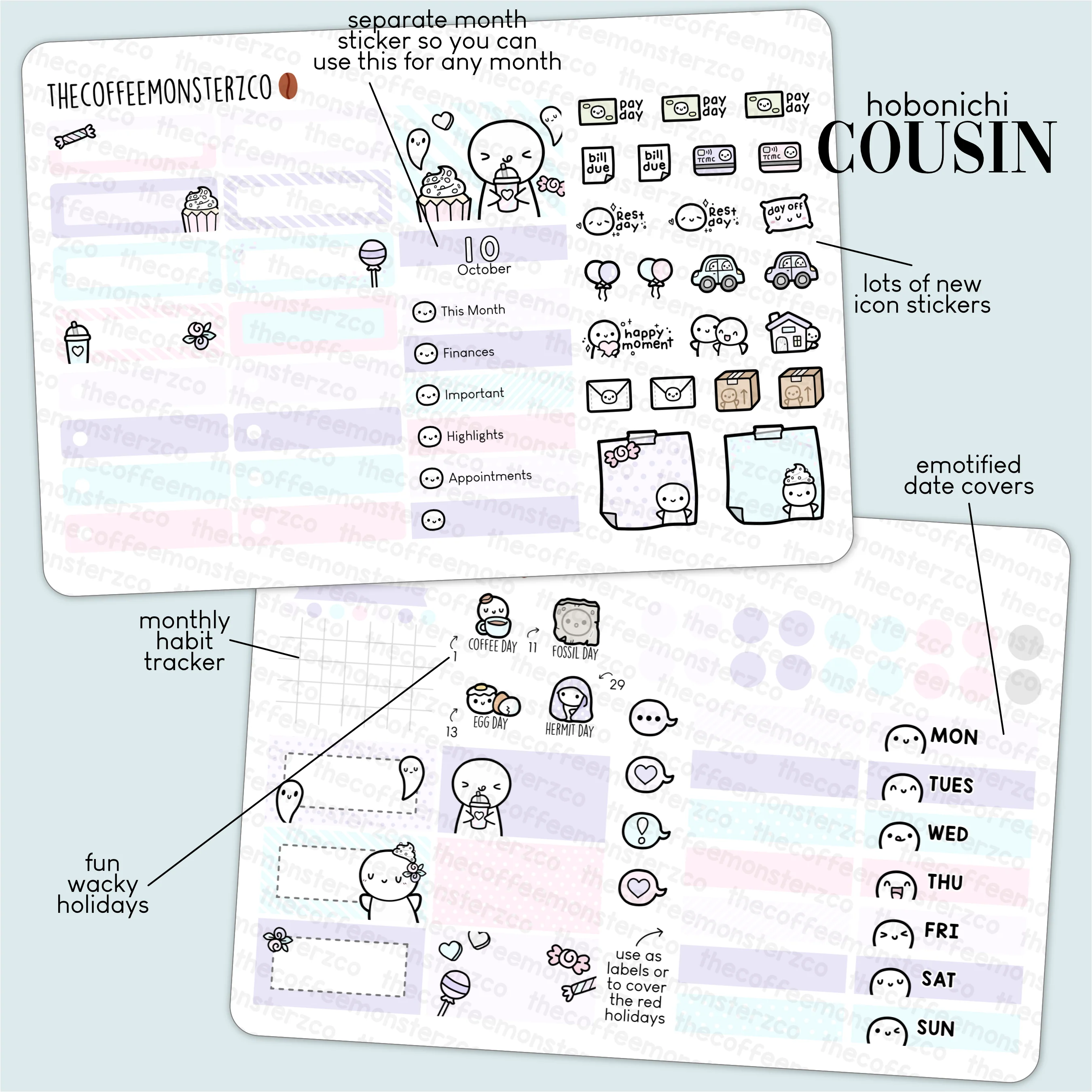 2023 Hobonichi Cousin Monthly Kits - Part 2 - Image 5