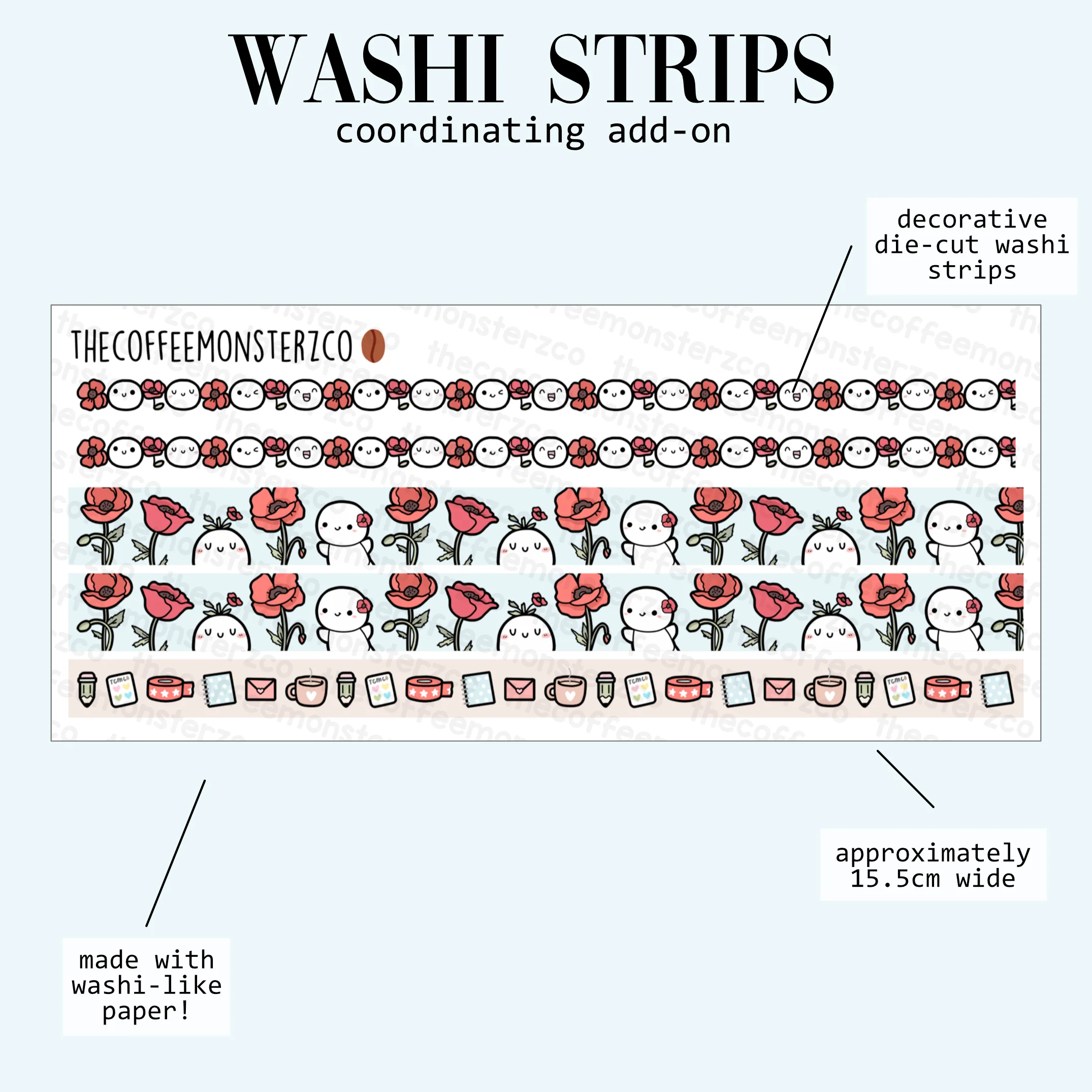 2024 Coordinating Add-ons - Washi Strips - Part 2 - Image 3