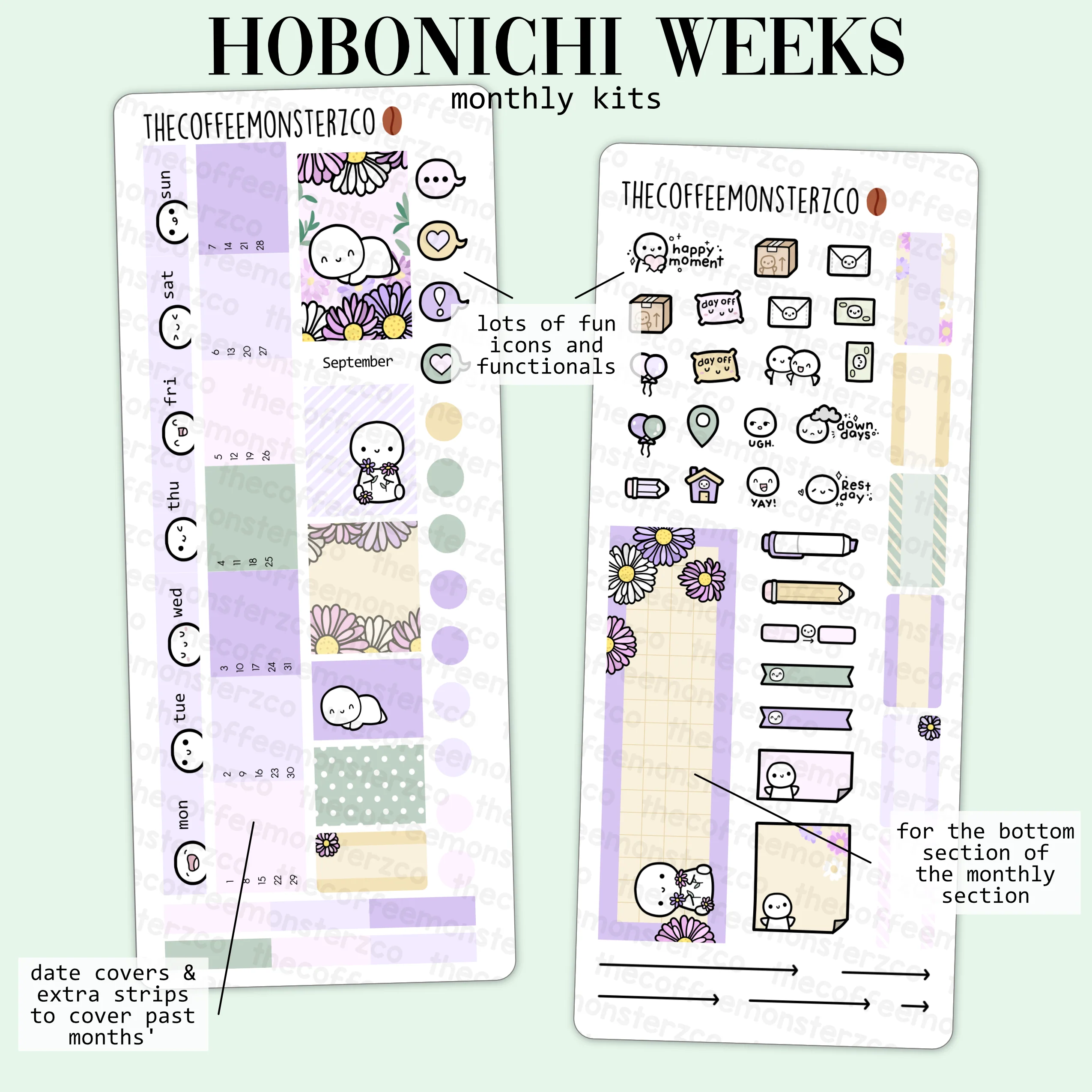 2024 Hobonichi Weeks Monthly Kits - Part 2 - Image 4