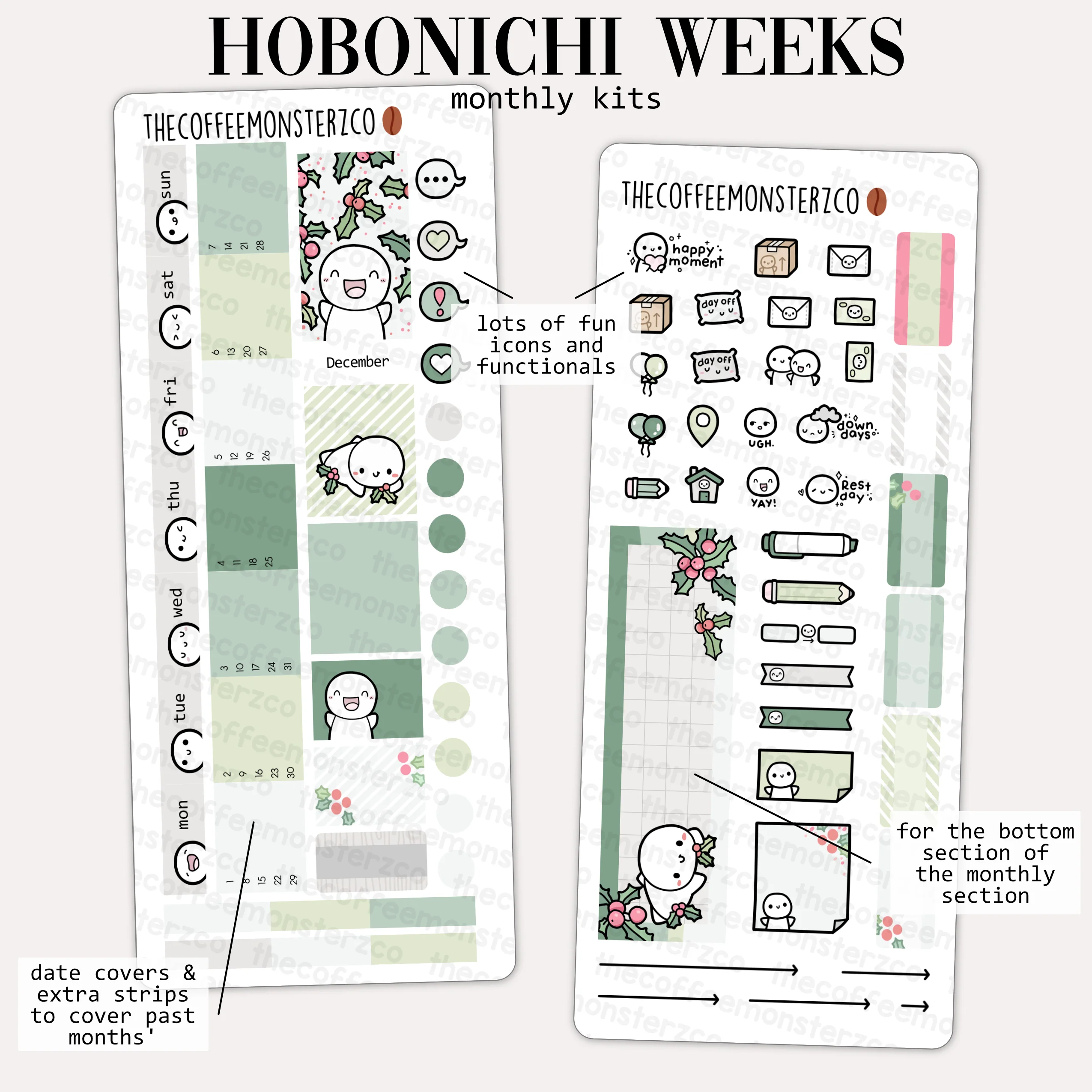 2024 Hobonichi Weeks Monthly Kits - Part 2 - Image 7