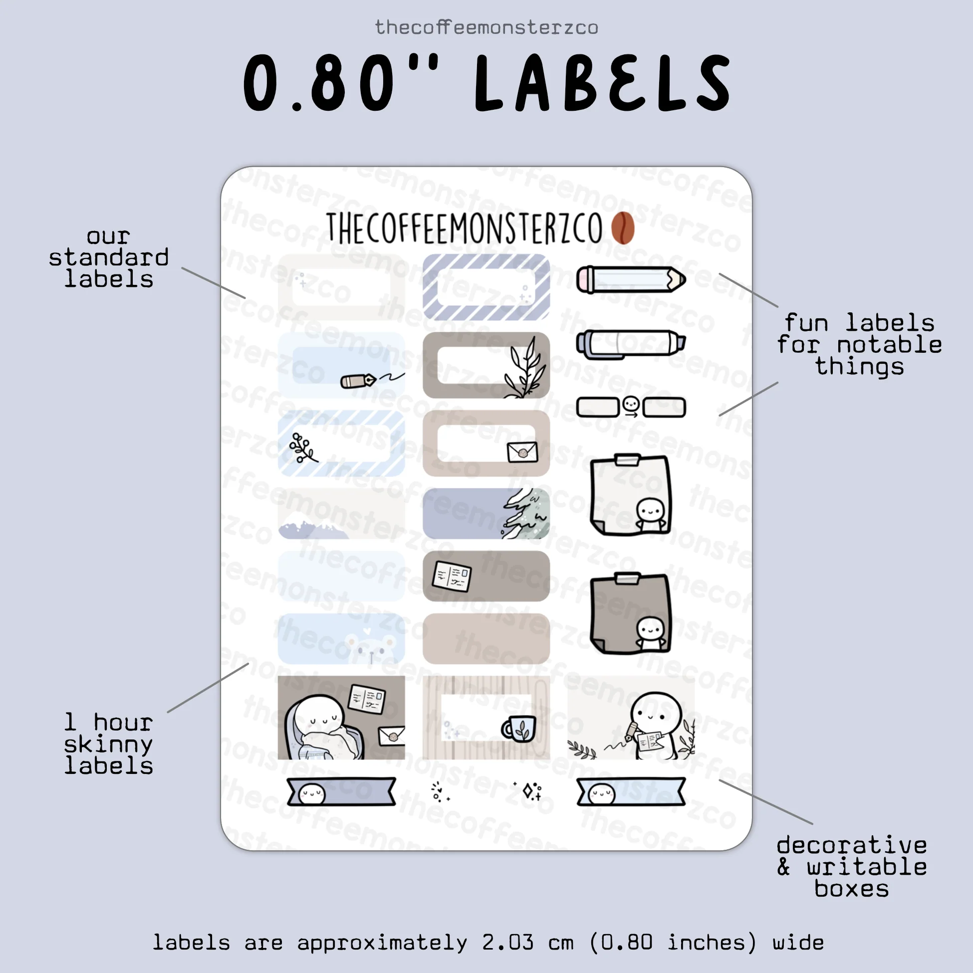 2025 Coordinating 0.80" Labels - Image 15