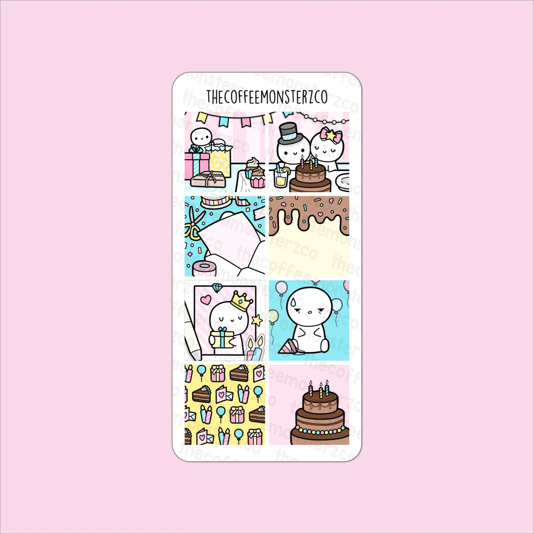 Birthday Bash Hobonichi Weeks Kit - Image 4