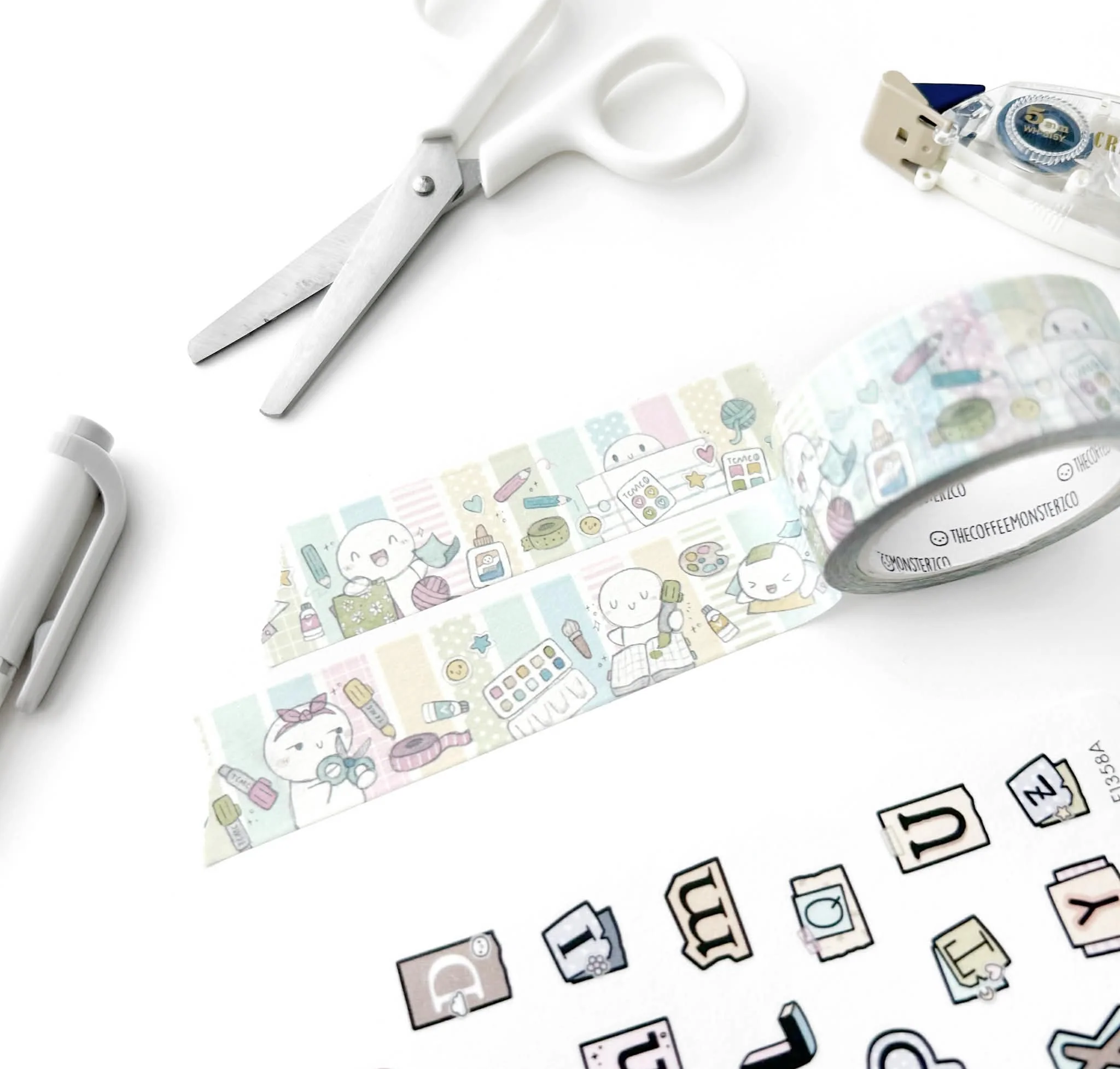 Colourful Crafts Washi Tape - 20mm (1 per customer)