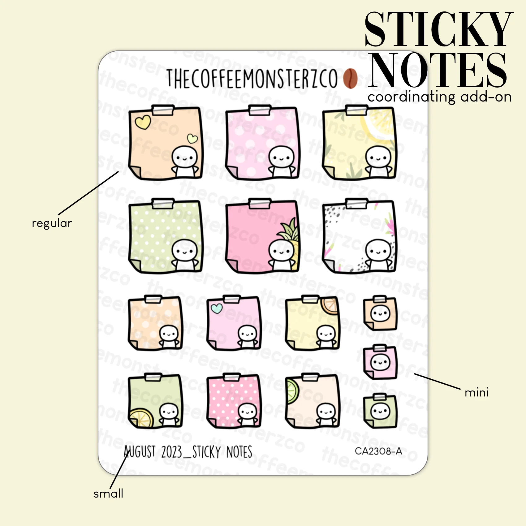 2023 Coordinating Add-ons - Sticky Notes - Part 2 - Image 3