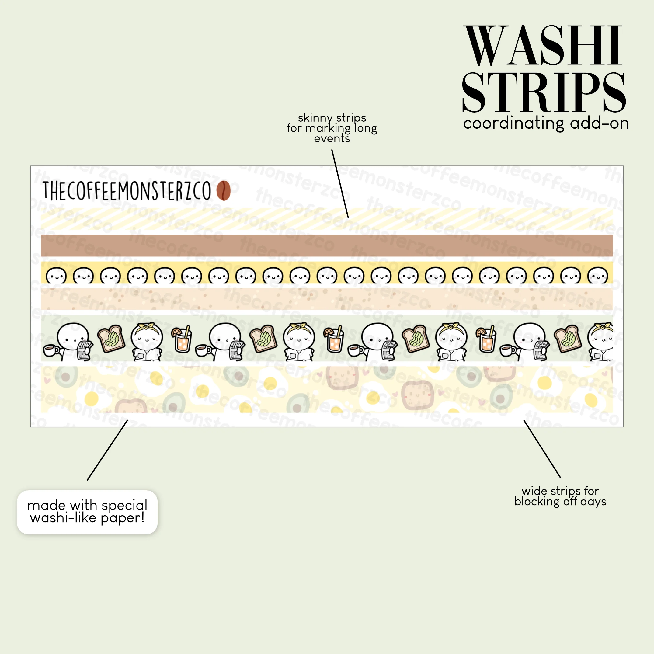 2023 Coordinating Add-ons - Washi Strips - Part 1 - Image 7