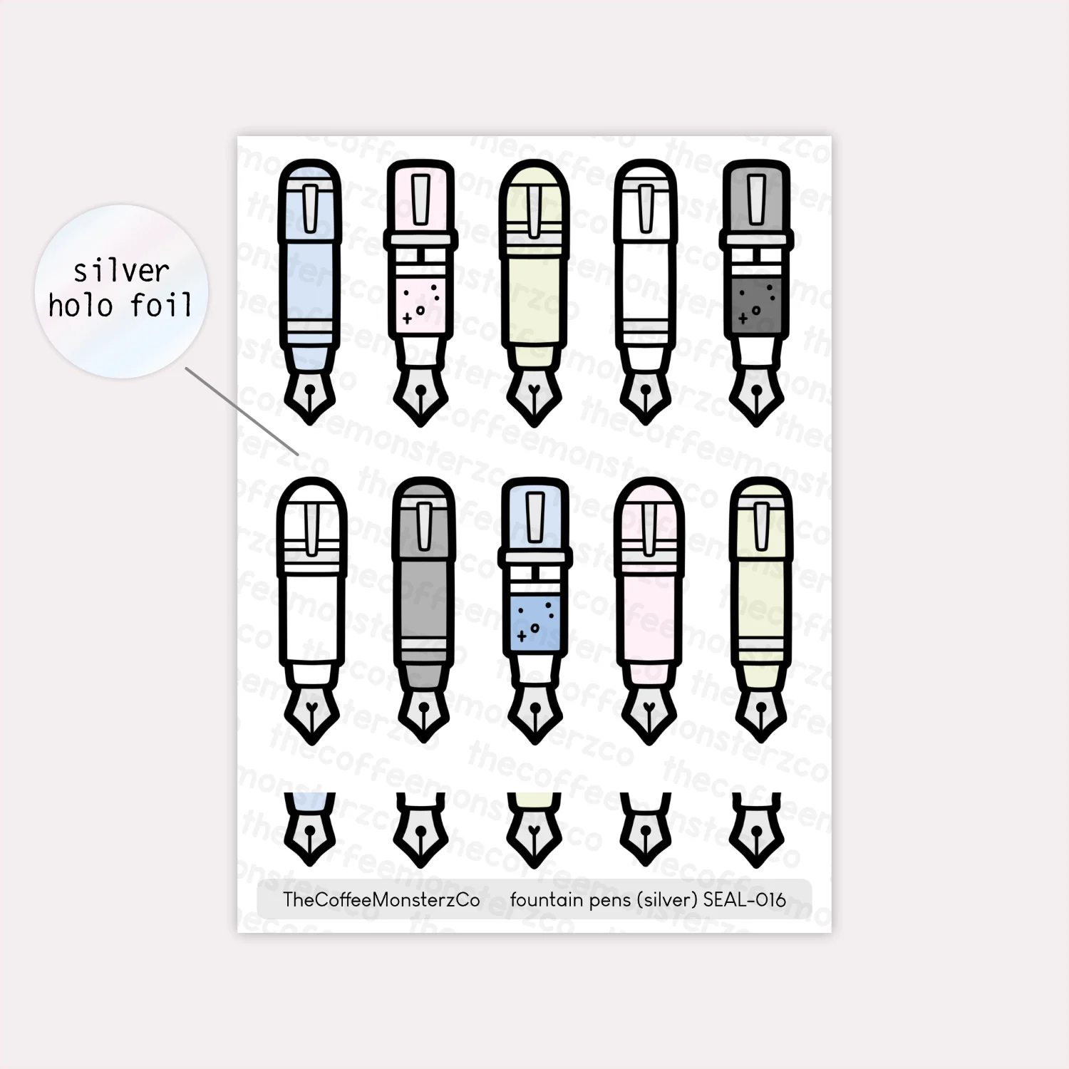 Fountain Pens & Inks - Sticker Seals - Image 4