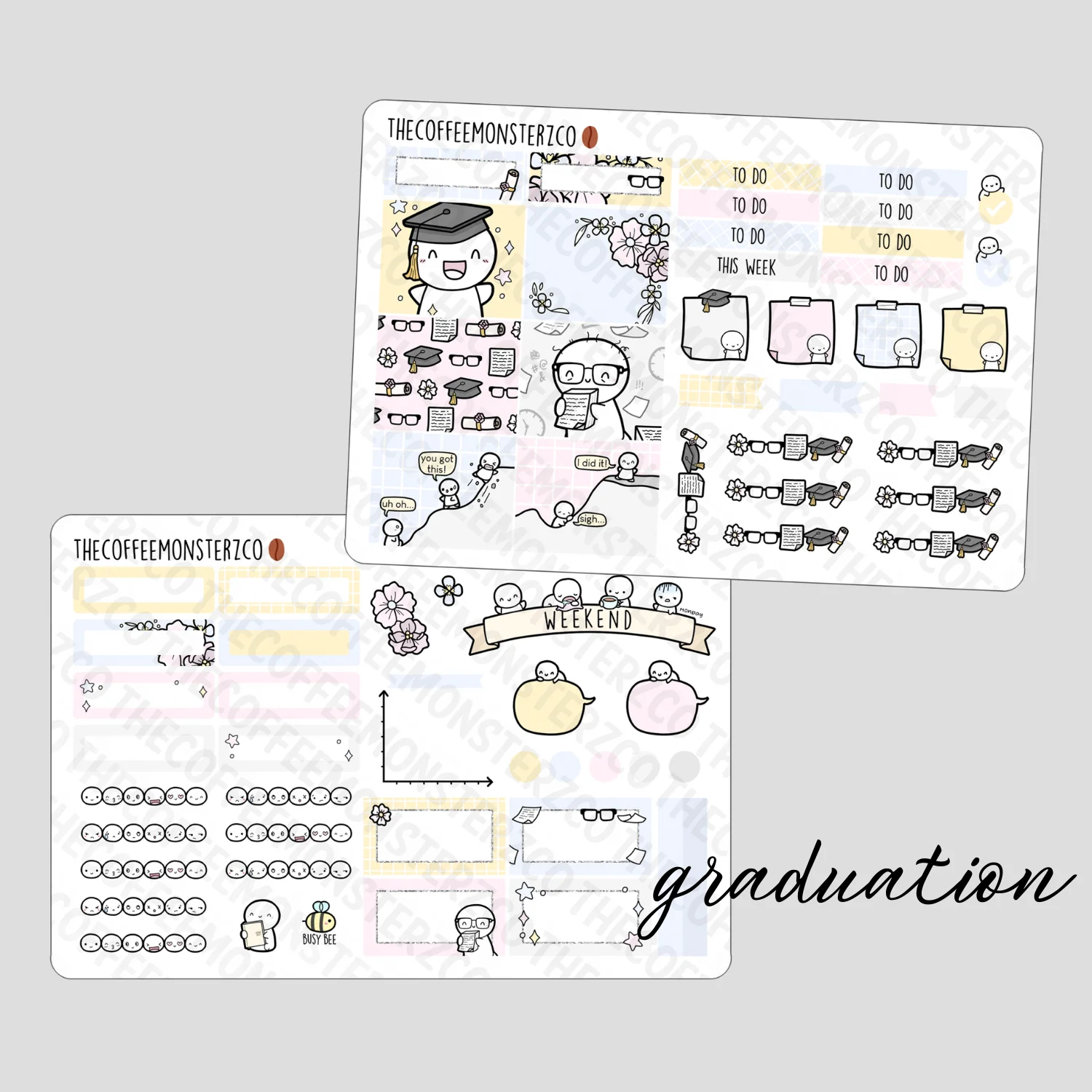 Achievements / Graduation Hobonichi Cousin Kit - Image 3