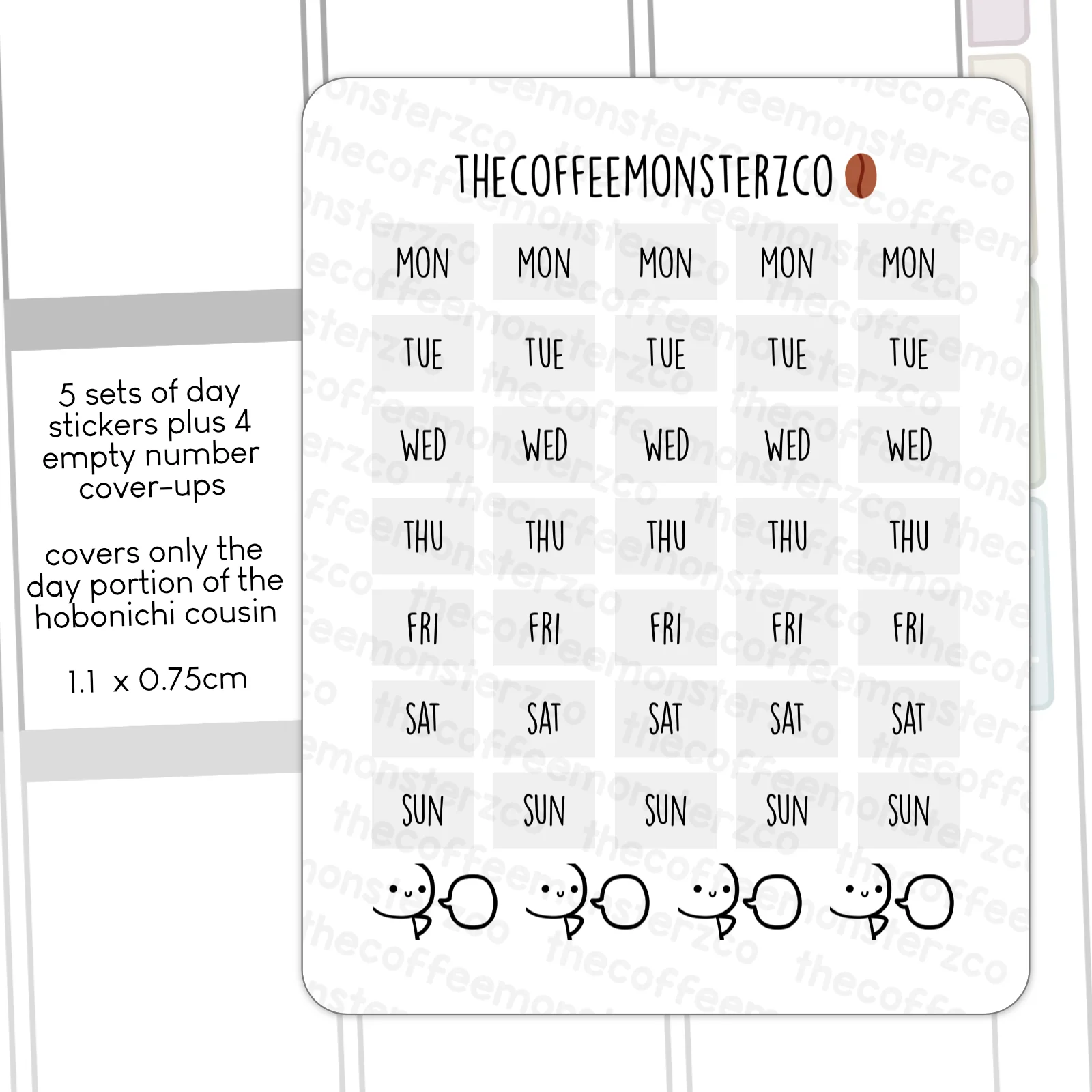 Hobonichi Cousin Date Covers - Image 3