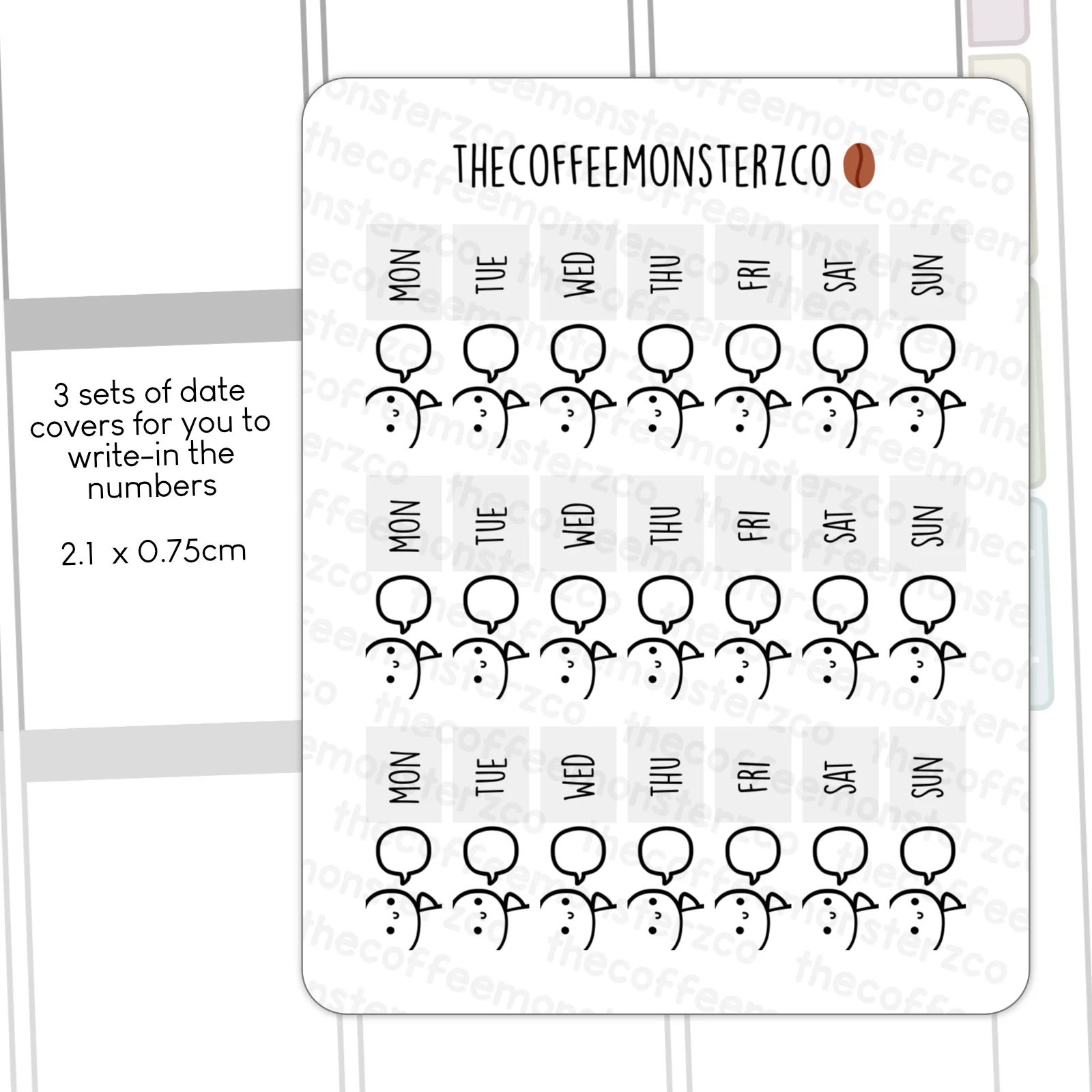 Hobonichi Cousin Date Covers - Image 4