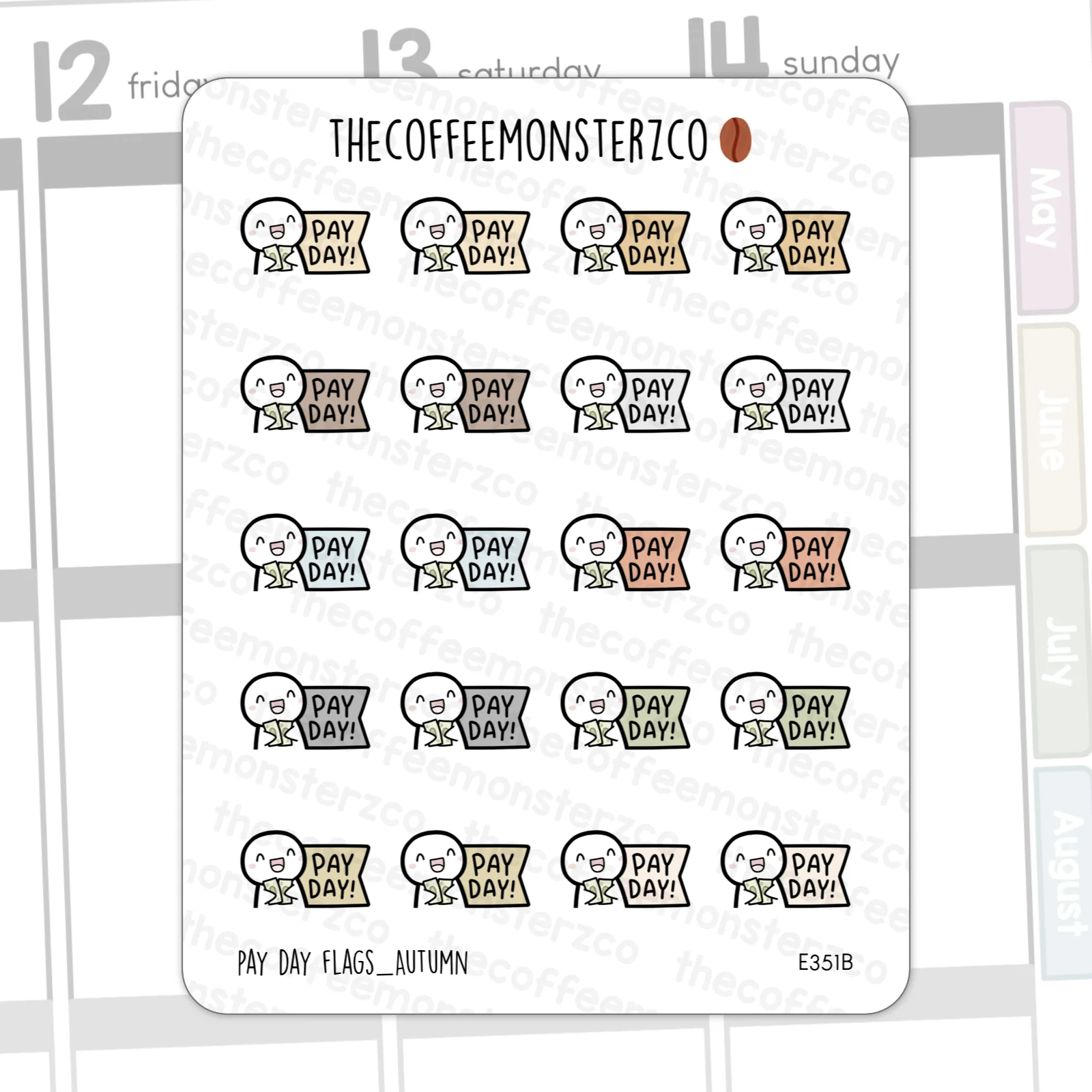 Pay Day Flag Emotis (REFORMAT) - Image 3