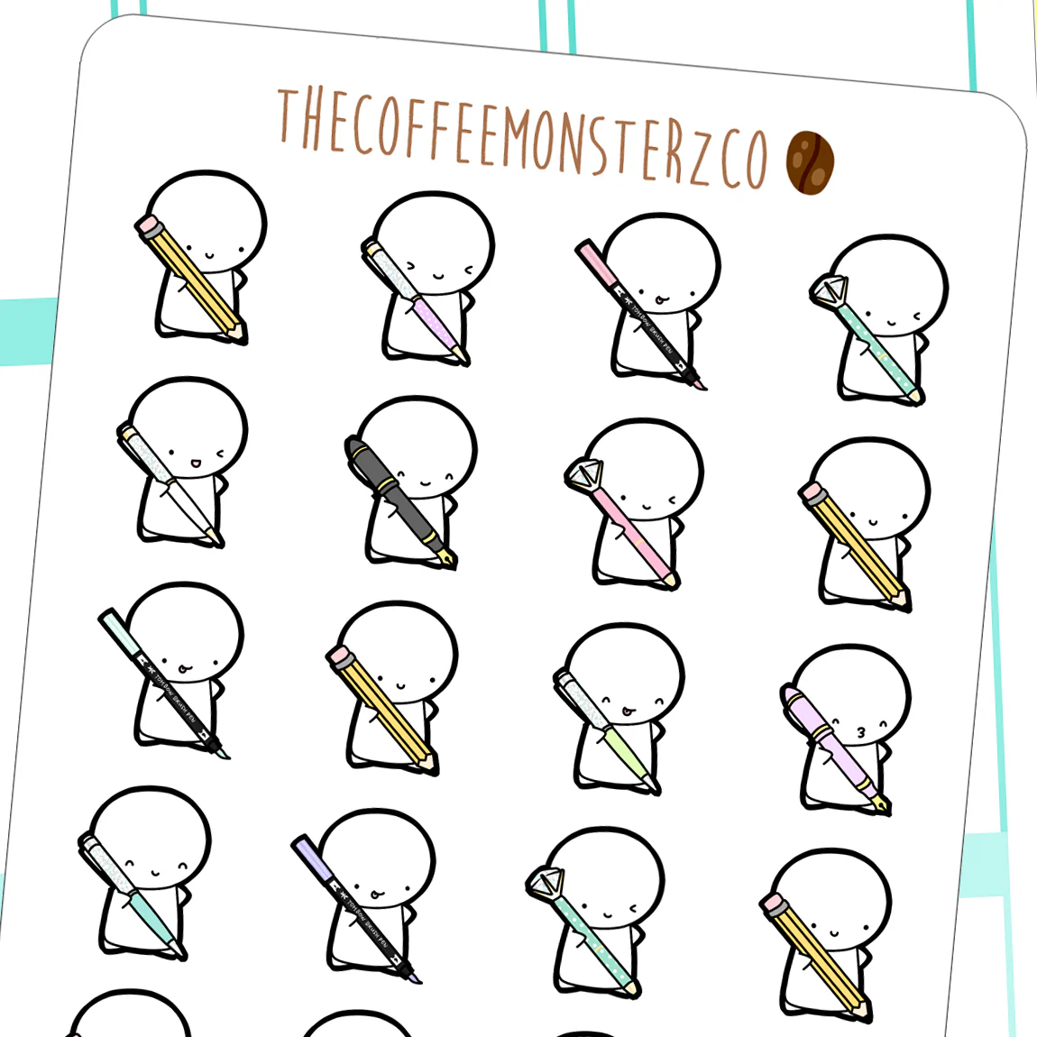 Pen & Pencil Emotis