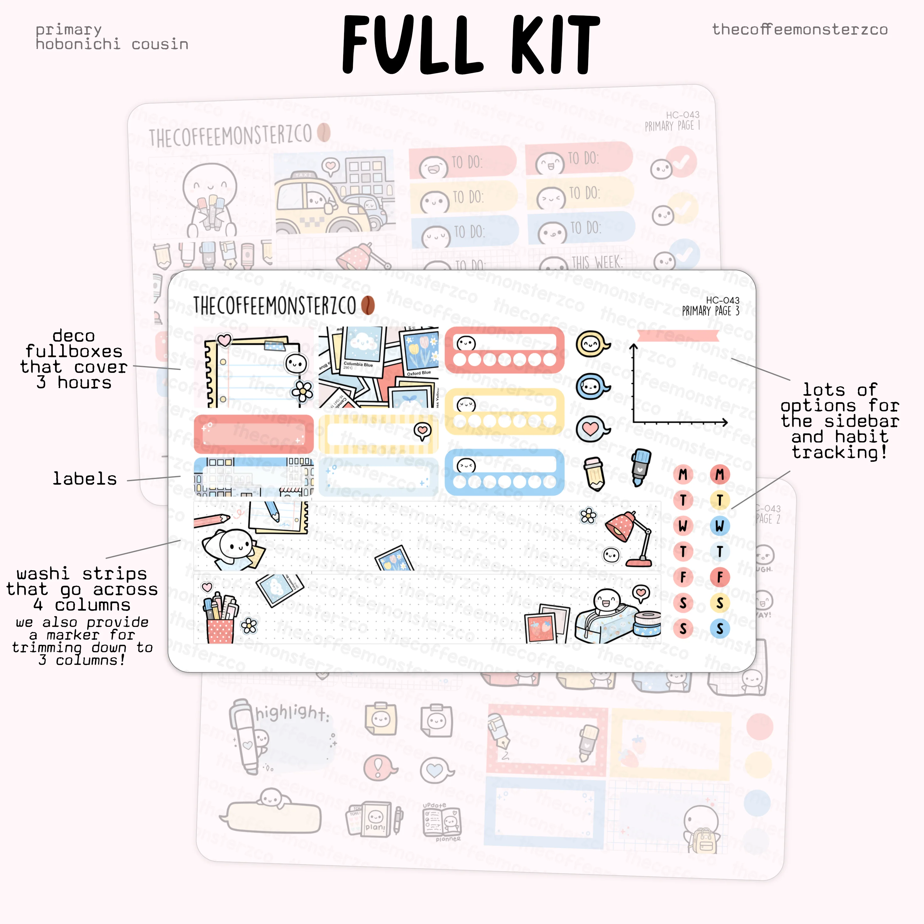 Primary - Hobonichi Cousin Kit - Image 3