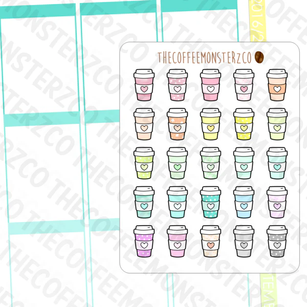 Rainbow Coffee Cups - Image 2