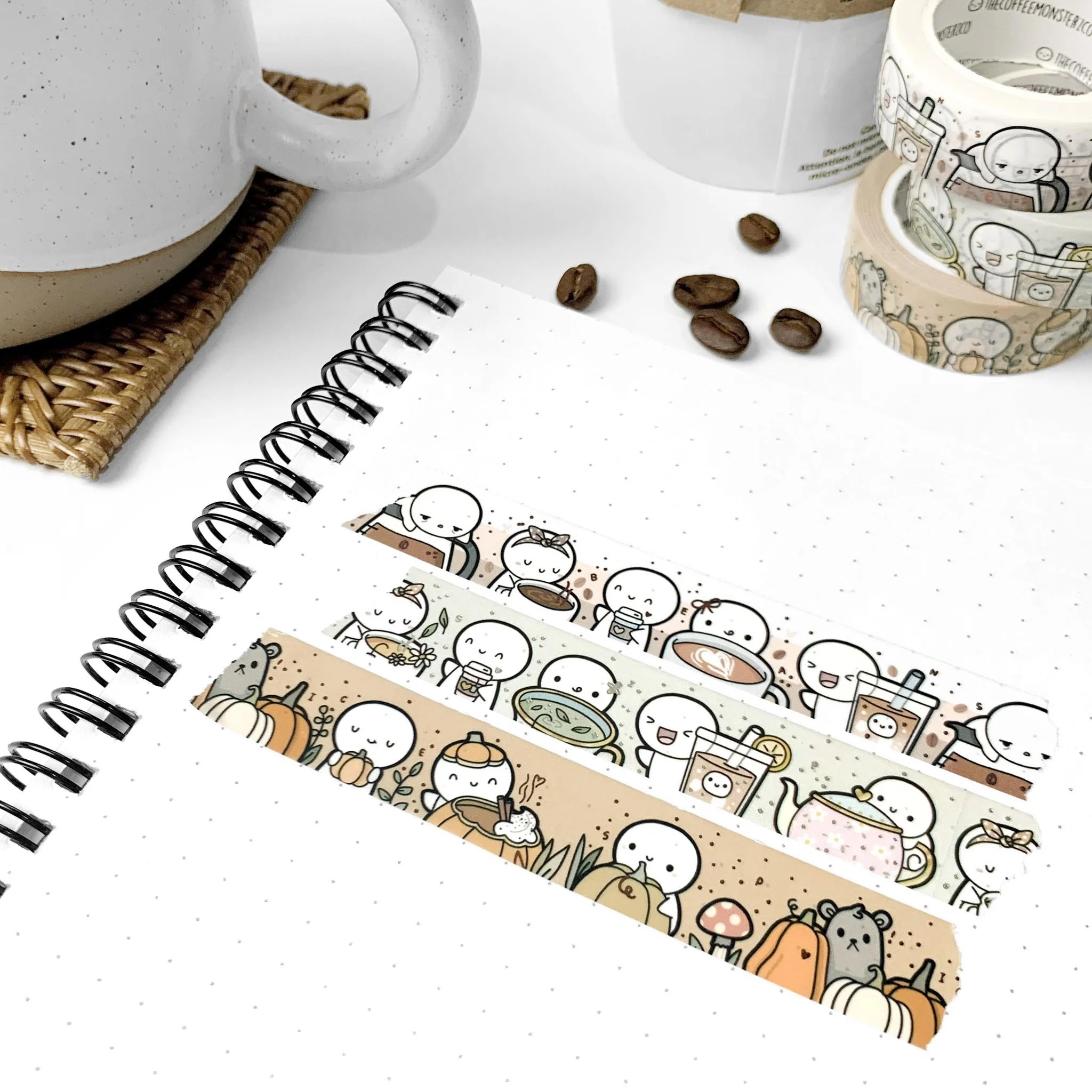 Tea Time 2.0 Washi Tape - 15mm - Image 2