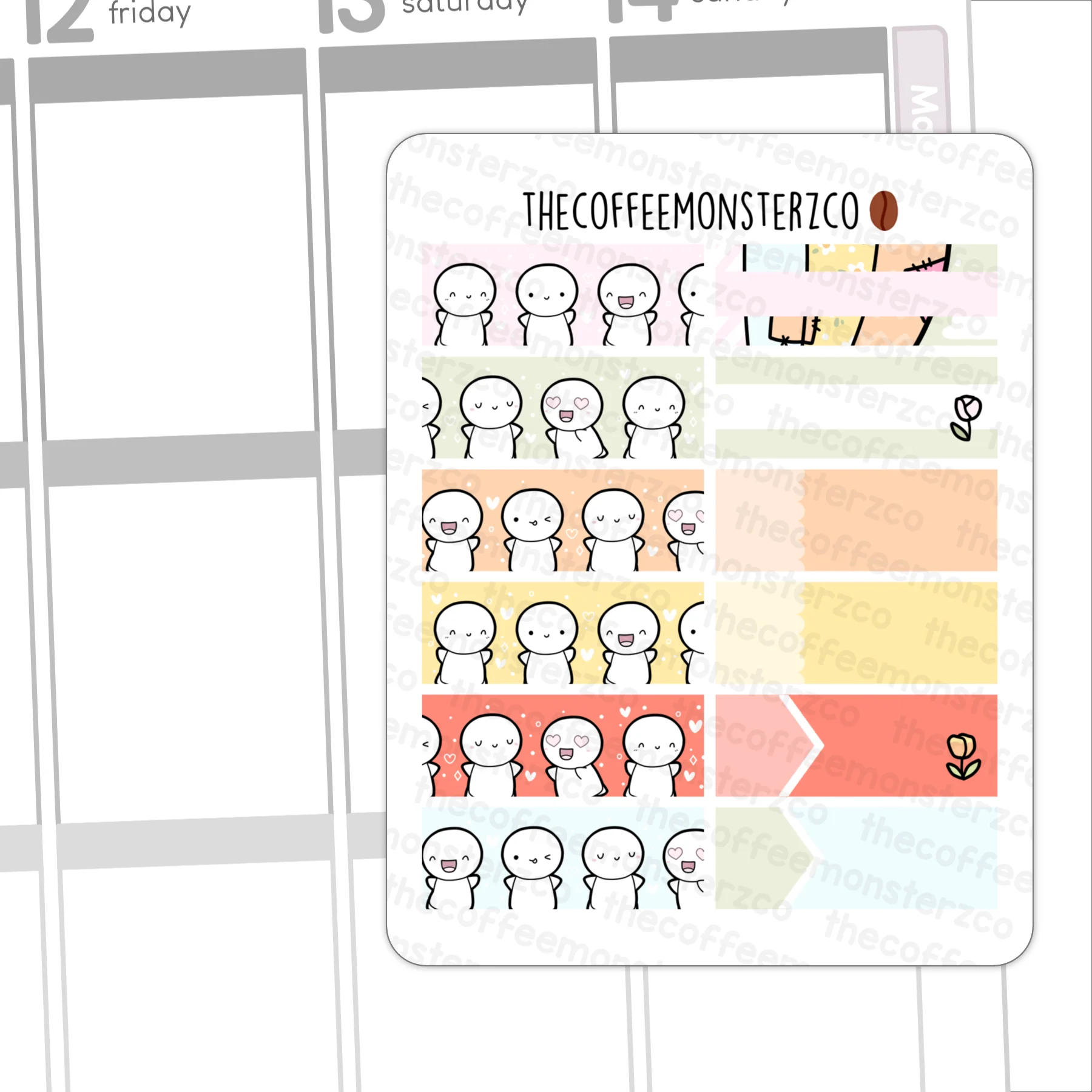 Tulip Fields Functional Stickers - Image 3
