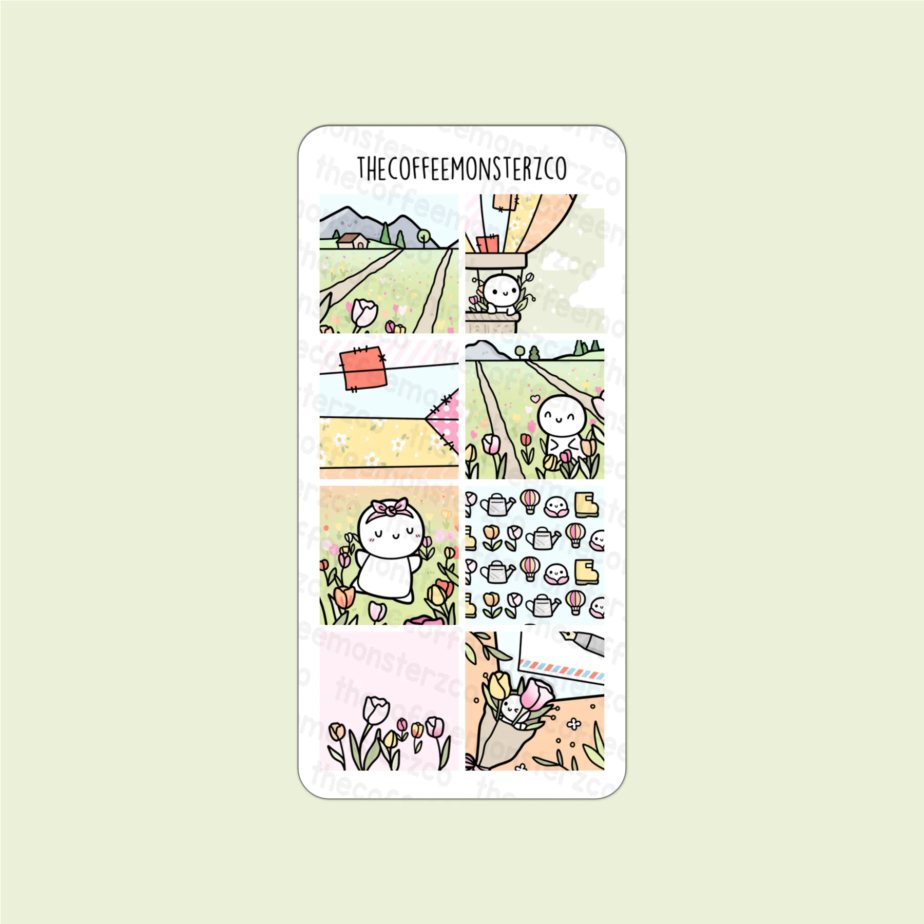 Tulip Fields Hobonichi Weeks Kit - Image 4